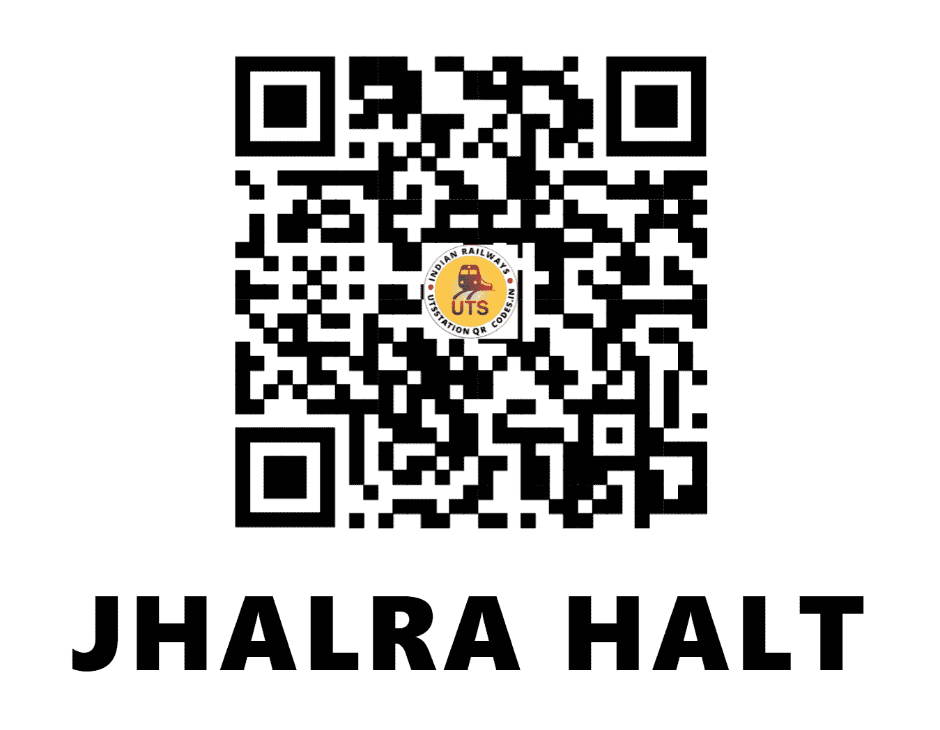 UTS QR Code for JHALRA HALT - JHH - NR (UTTAR PRADESH)